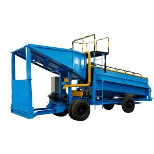 alluvial placer gold washing plant machine for gold mining with 200 tons per