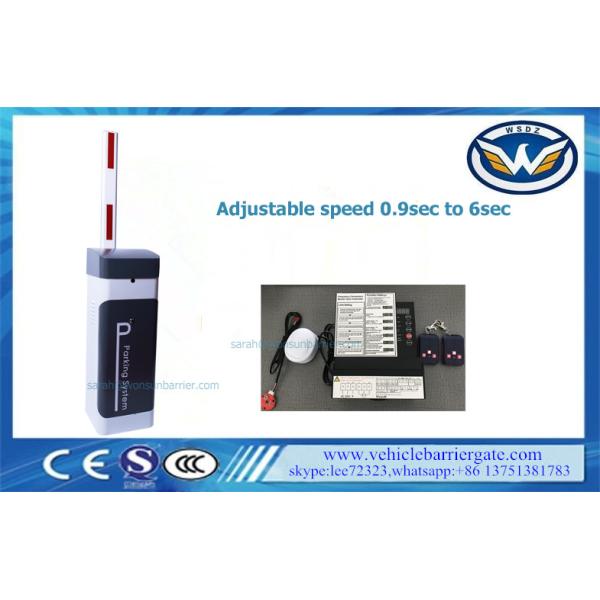 Quality Variable Frequency Automatic Traffic Barriers , 3M Telescopic Drop Arm Gate wholesale