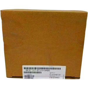 Cheap SIEMENS 6ES7317-6TJ10-0AB0 SIMATIC S7-300, CPU 317T-2 DP, CENTRAL PROCESSING UNIT FOR PLC AND TECHNOLOGY 512 KBYTE for sale