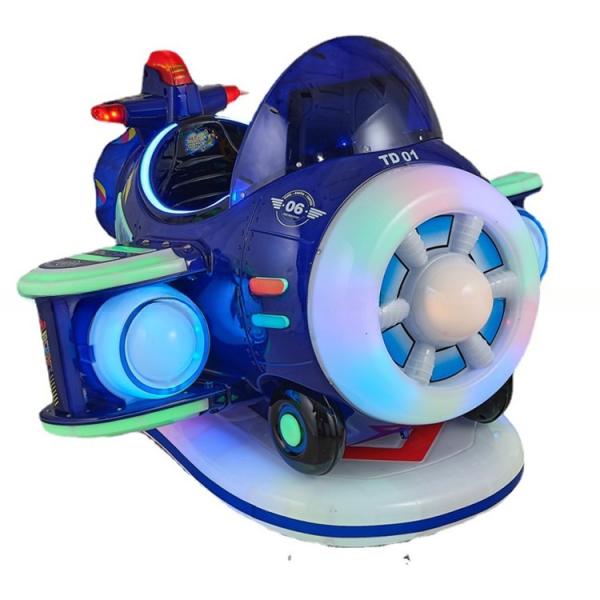 Quality 2022 kids ride games machine children plane kiddie ride with mp5 screen wholesale