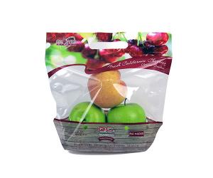 China Laminated Portable Fresh Fruit And Vegetable Packaging VMPET Transparent Packaging Bag on sale