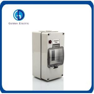 8 Way MCB Box 56CB8n Plastic Distribution Box IP66 MCB Switch Box With Control