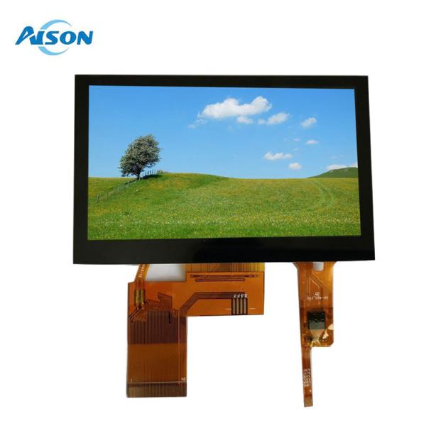 4.3 inch IPS LCD Module 480x272 Capacitive TFT Touch Screen 450 Cd/M2 RGB 24 Bit