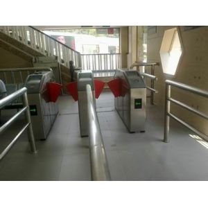 Full Automatic Retractable Flap Barrier Gate With RS485 & Relay Signal Interface