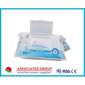 Cheap Cleansing &amp; Moisturizing 2-in-1 Sensitive Biodegradable Hypoallergenic Baby Wipes with Lid for sale