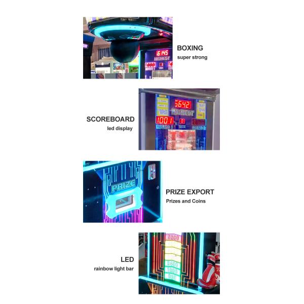 Dragon Fist Boxing Ticket Redemption Game Machine Indoor Sport