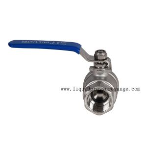 Industry 2 PC 3/4 Inch Ball Valve In Pipe System Working Pressure 1000 Psi