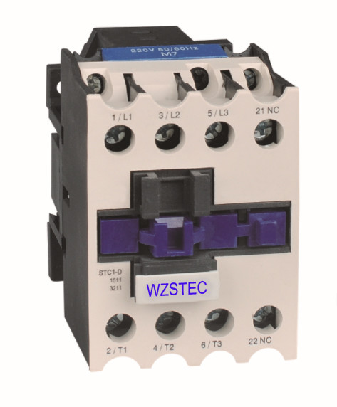 SC1-N series QA Copper Wire AC Contactor 85% silivery contact point with fire