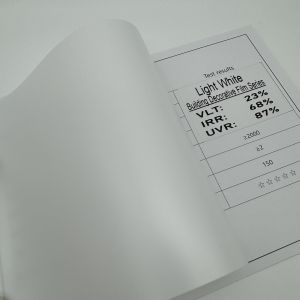 China Light White Solar Control Window Film 2 mil 95.9% UVR on sale