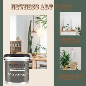 Silicate Micro Cement Paint for European Style High Hardness Wall and Ground
