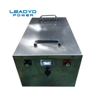 Deep Cycle Rechargeable 36V 50Ah Lifepo4 Golf Cart Battery With BMS And LCD