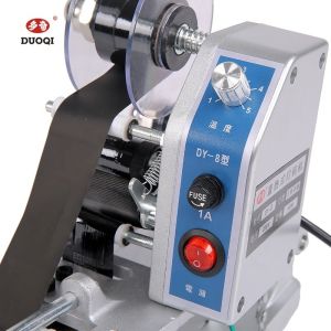 Manual hot stamp ribbon number expiry date coder printer batch coding machines