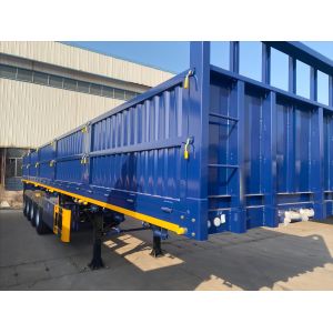 Enhanced Heavy-Duty Side Wall Container Semi Trailer Versatile Durable And