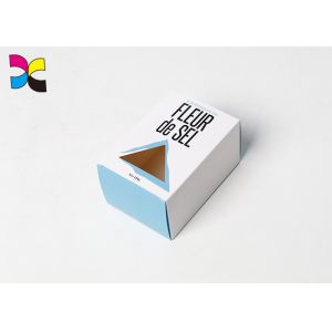 Die Cut Custom Packaging Boxes Window Display Commodity Toothpaste Hard Paper