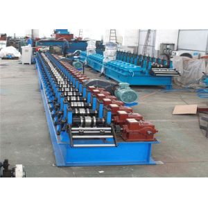 High Speed C Channel Roll Forming Machine 35KW Galvanized Steel Passive Decoiler