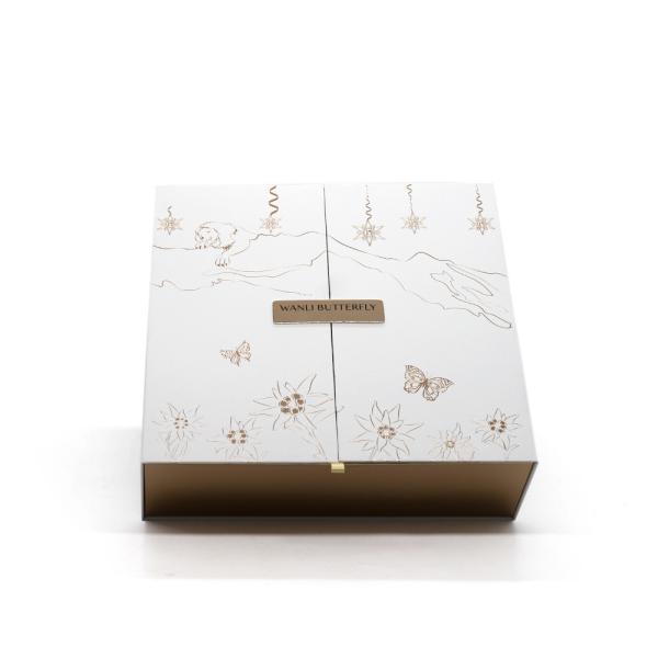 Business Gift Box High End Cosmetics And Perfume Packaging Box Color Printing