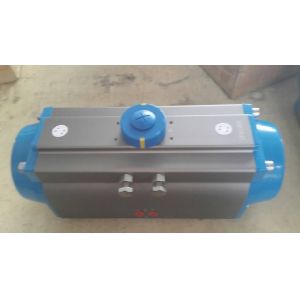 spring return pneumatic rotary actuator  single action pneumatic actuator