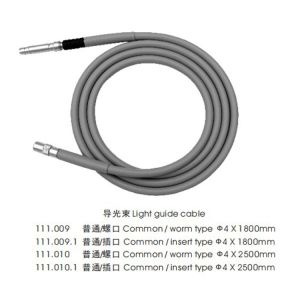 OEM Hospital Surgical Instruments Light Source Cable For Endoscope Urology