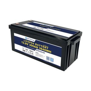 LiFePO4 Lithium Battery 12V300AH M8 Terminal Type 30kg 14.6V Over Voltage