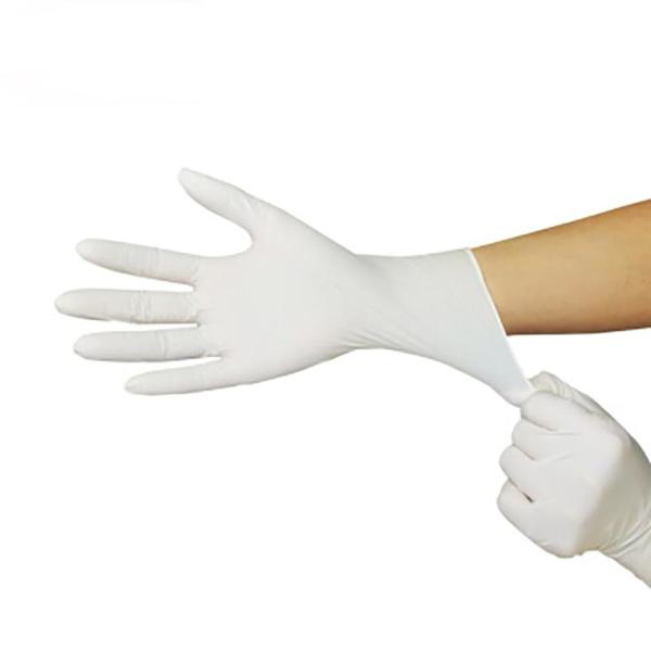 Quality Exam Disposable Latex Glove Anti Slip Food Grade Powder Free Single Use wholesale