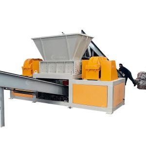 100-3000kg/h Waste Industrial Timber Wood Pallet Shredder with and Customizable