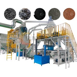 Motor Core Components Fully Automatic Waste Cylindrical Battery Recycling
