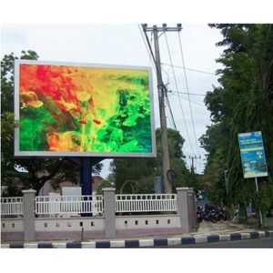 Full Color Outdoor Led Billboard P8 1024×768mm Cabinet For Advertising Fixed