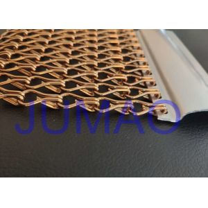 Magic Strong Aluminium Chain Screen , Ceiling Drape Coloured Aluminium Chain