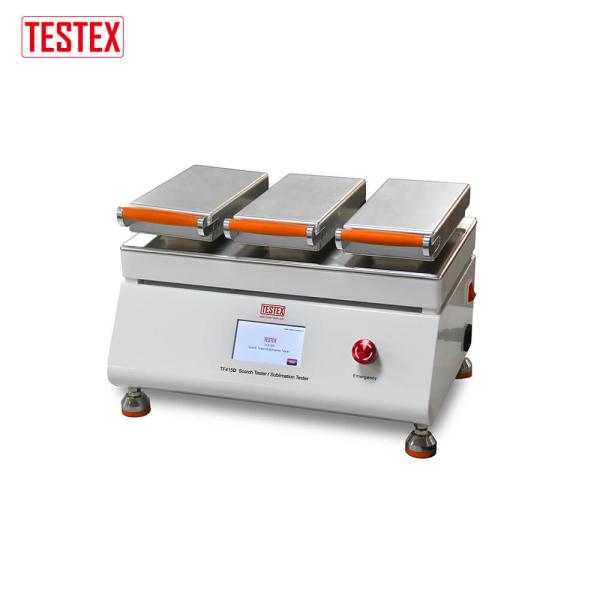 LCD Display Scorch Tester / Sublimation Fastness Tester With 3 Pairs Of Heating