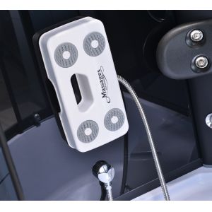 5mm Corner Steam Shower Enclosure Aluminium Frame 1-1.2mm