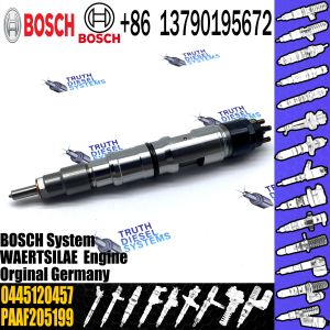 China Diesel Fuel Injector 0445120457 Common Rail Injector 0445120457 on sale