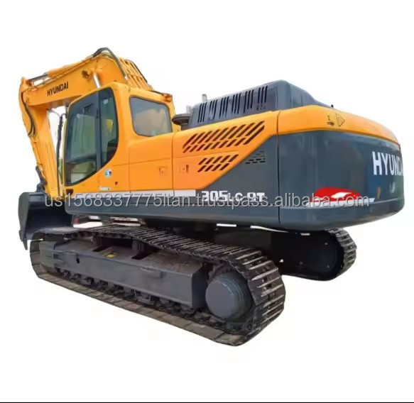 30ton 305 Crawler Excavator with 0-2000 Working Hours in Korea Used Hyundai