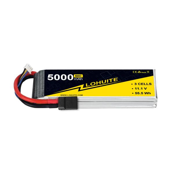 11.1V 50C 100C RC Lipo Battery 5000mAh Get The Most Out Of Your RC With High