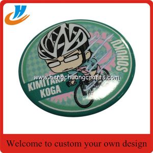 Factory wholesale custom pin button badge metal tin badge/Pin badge promotion