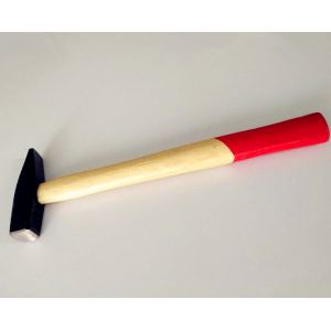 300g Machinist hammer(XL-0105) with painted surface, colored wooden handle and