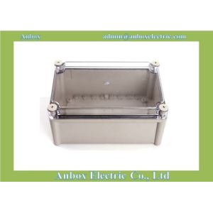 China 280*190*130mm wholesale IP65 PCB Enclosure with clear lid waterproof case manufacturer on sale