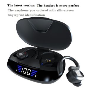 Waterproof Wireless Bluetooth Earphone Dual Mic TWS Noise Cancelling 400mAh