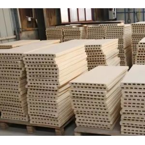 Cheap Ceramic Kiln Furnitures Cordierite Mullite Support Plate Refractory Kiln Shelf Cordierite Mullite Board For Tunnel Kilns for sale