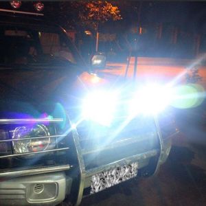 60W CREE LED Work Light Round White Fog Light For Jeep Wrangler Off Road 4X4
