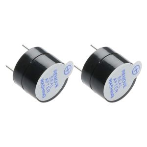 12mm DC 5V 2 Terminals Loud Active And Passive Piezo Buzzer