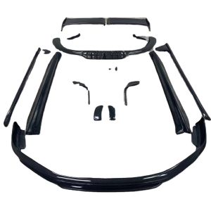 China For Porsche 911 992 Carbon Fiber Body Kit 911 992 Upgraded TechArt Style Front Shovel Diffuser Spoiler Side Skirt Body Kit on sale