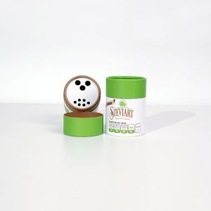 Custom Recycle Paper Tube with Plastic Spice Shaker Top Kitchen Set Salt Sugar