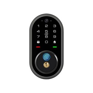 Cheap 60mm - 70mm Wifi Digital Door Lock Security Tuya Electronic Smart Door Lock for sale