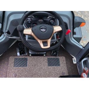 3.5ton 3m height rough terrain forklift with clamp barrel drum clamp forklift