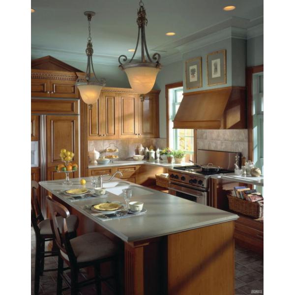 Self Assemble Wood Kitchen Furniture Waterproof Cupboard with Faucet Accessories