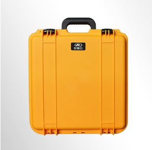 Custom Tool Box with Crushproof Ergonomic Grip and Quick-Access Latching System