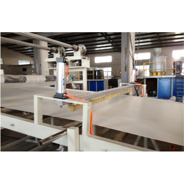 UPVC / PVC Single Screw Plastic Extruder Corrugated / Waved Roofing Sheets