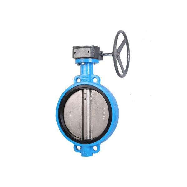 Resilient Seated Industrial Butterfly Valve Lug And Wafer Body Style Chemical Resistant