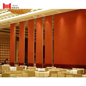 China Office 130mm Operable Wall Sliding Room Divider With POM Hanging Wheels on sale