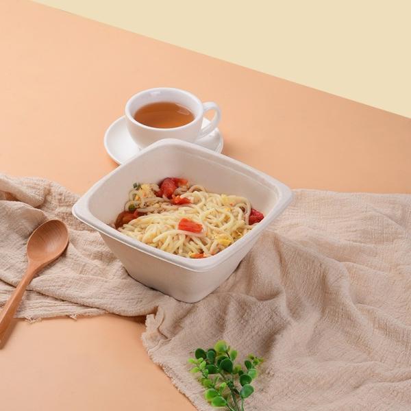 Quality Reusable Custom Molded Pulp Packaging Printing Food Packing Box wholesale